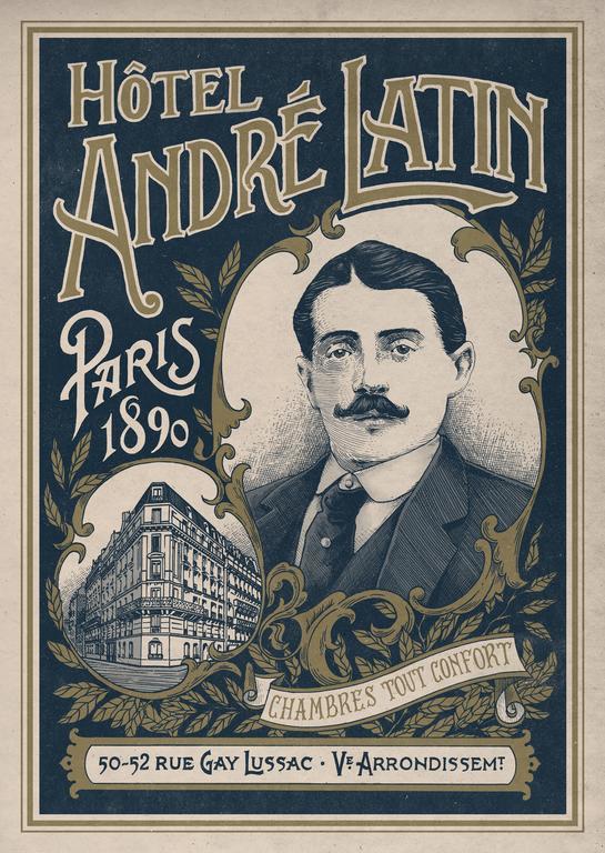 Hotel Andre Latin Париж Экстерьер фото